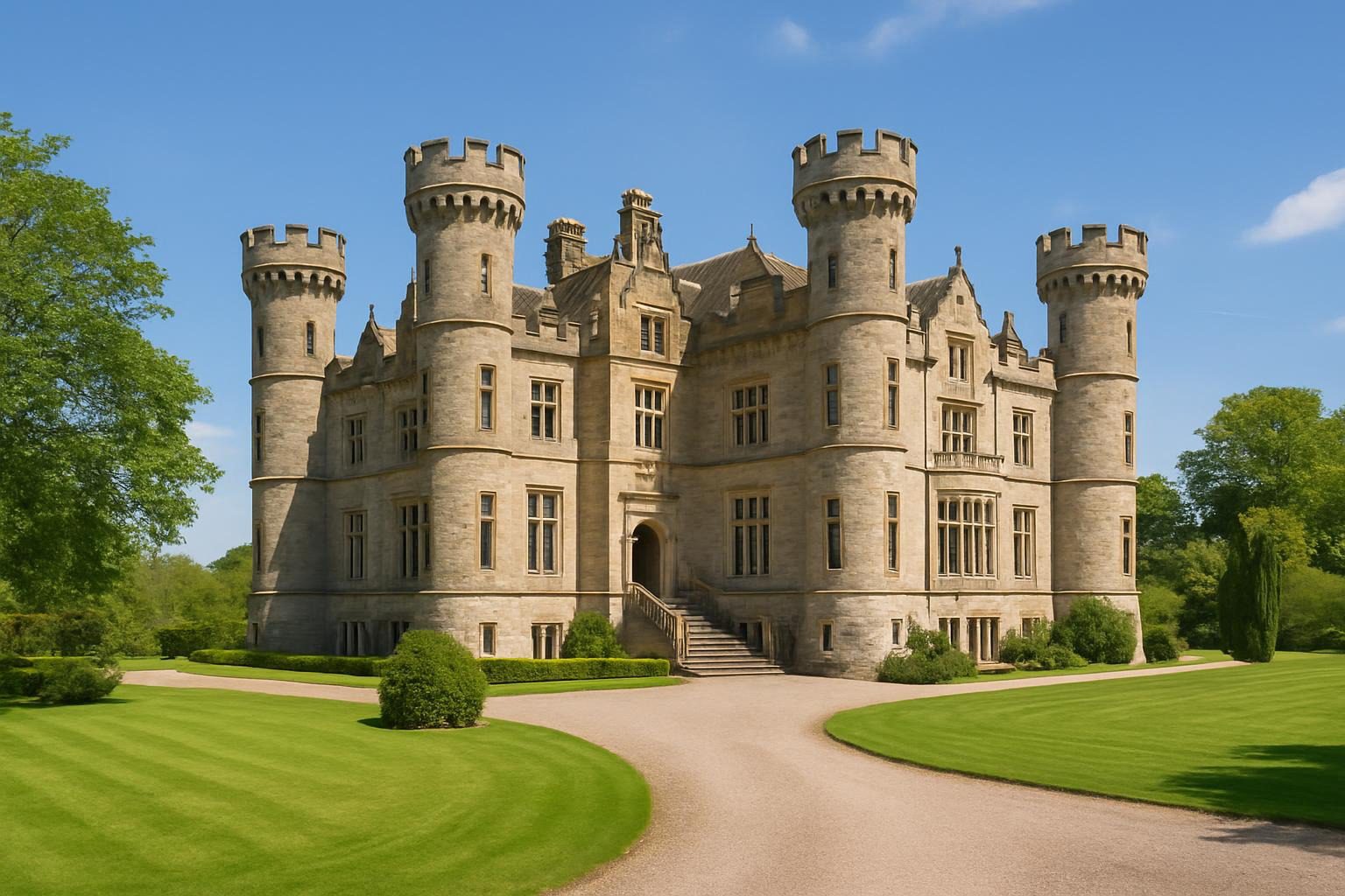 luxury castles for sale