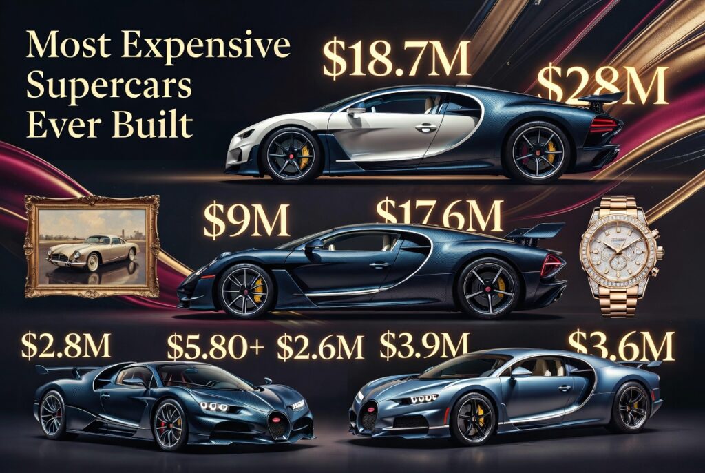 Most Expensive Supercars