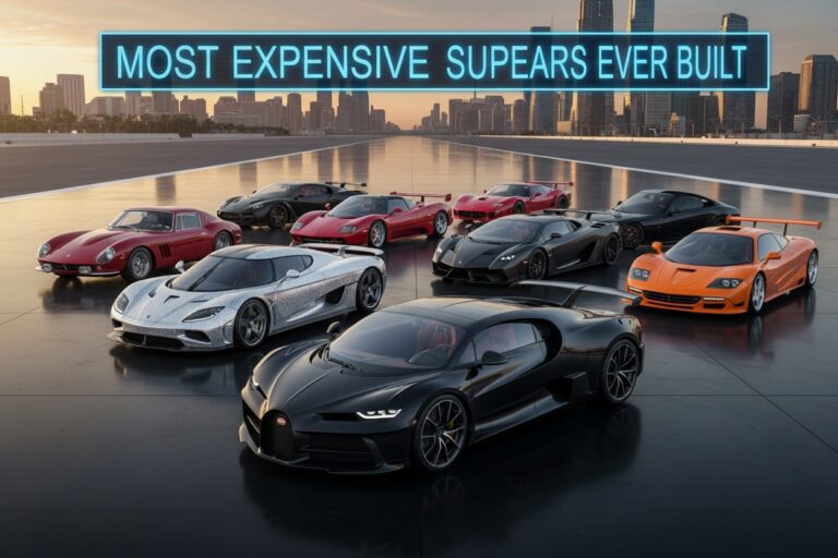 Most Expensive Supercars Ever Built